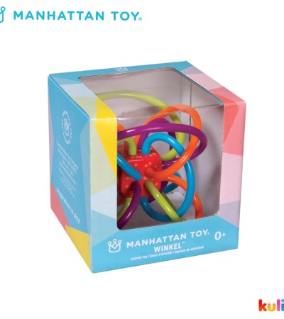 Manhattan Toy Winkel Rattle and Sensory Teether Activity Toy
