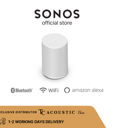 [New] Sonos Era 100 Wireless Smart Speaker with Bluetooth and Voice Control [Deliver Early July]