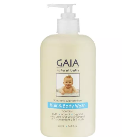 GAIA Natural Baby Shampoo Bath 500ML